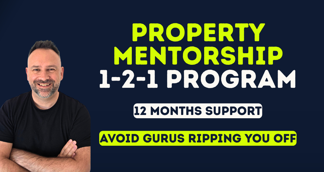 12-month one-to-one property mentorship with Paul Rose